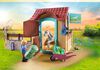 Playmobil - Cavalieres avec box et poneys